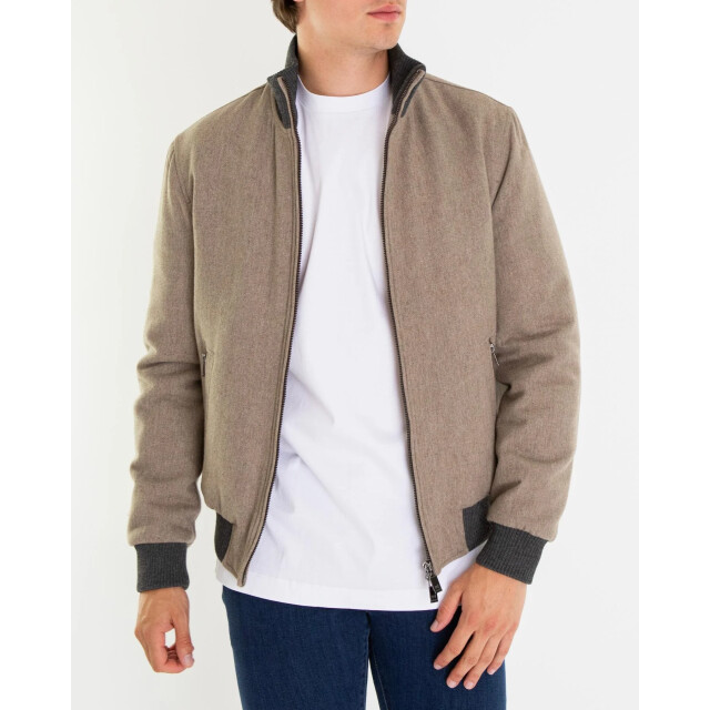 Pal Zileri Heren giubbino 9B36SG663-Light Brown large