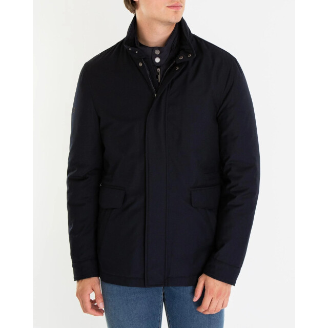 Pal Zileri Heren field jacket 9B36SG134-Navy large