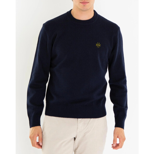 Jacob Cohën Heren girocollo lana cashmere X0023-Y98 large