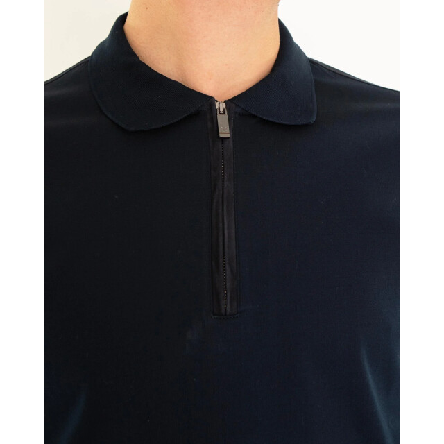 Pal Zileri Heren polo 9B3MJG205-Navy large