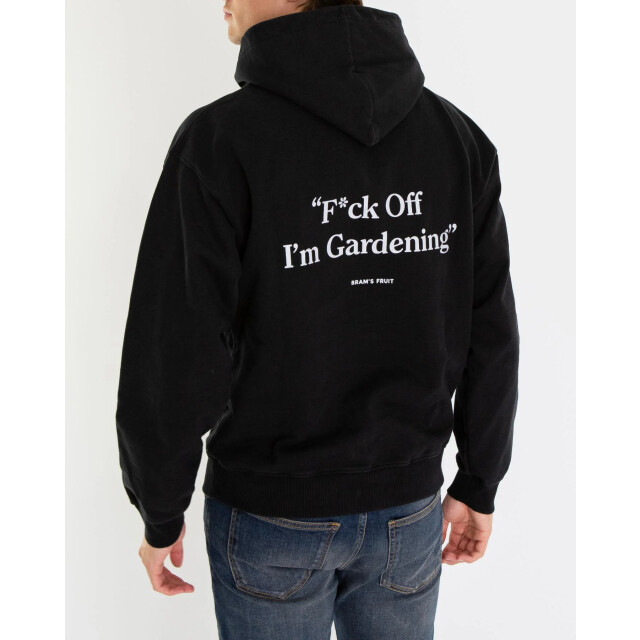 Bram's Fruit Heren f*ck off hoodie 1032-Black large