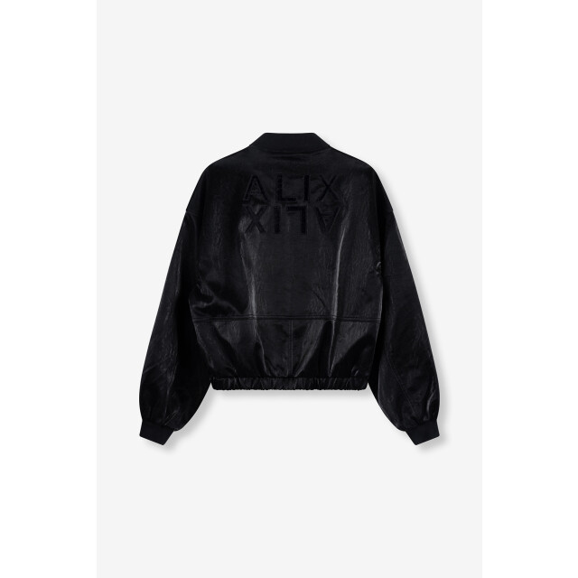 Alix The Label 2508414312 velvet leather bomber 2508414312 velvet leather bomber large
