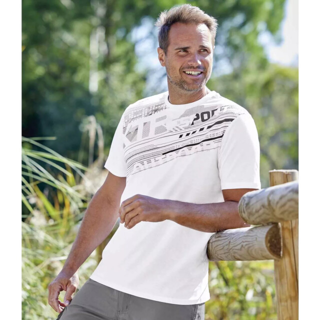 Atlas For Men Heren sport t-shirt met grafische print (pak van 3) UTAF193_whitedarkgreyorange large