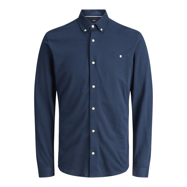 Jack & Jones Jprblublake pique detail l/s shirt 12284463 large