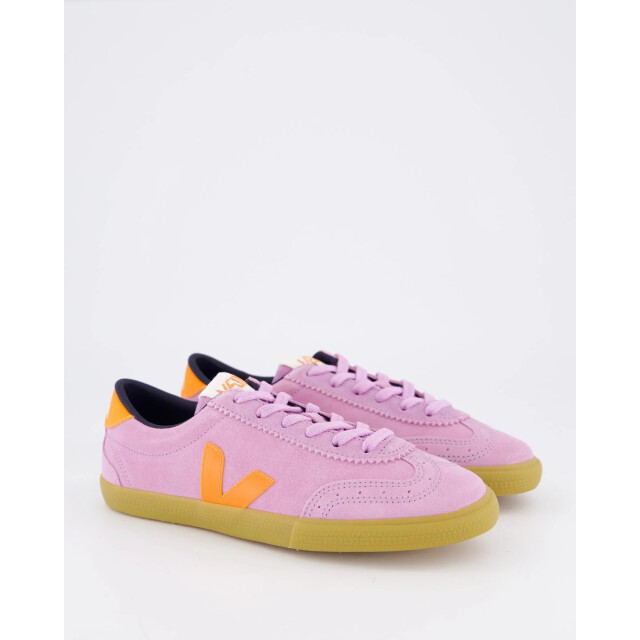 Veja Dames volley suede sneaker blauw VO0320887-Orchid large