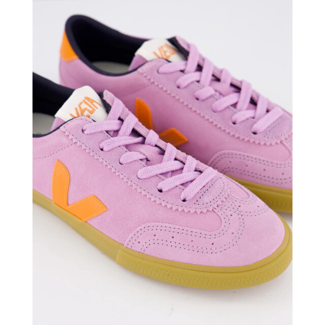 Veja Dames volley suede sneaker blauw VO0320887-Orchid large
