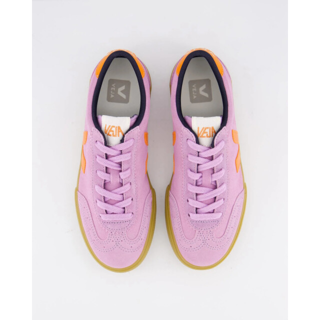 Veja Dames volley suede sneaker blauw VO0320887-Orchid large