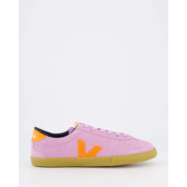 Veja Dames volley suede sneaker blauw VO0320887-Orchid large