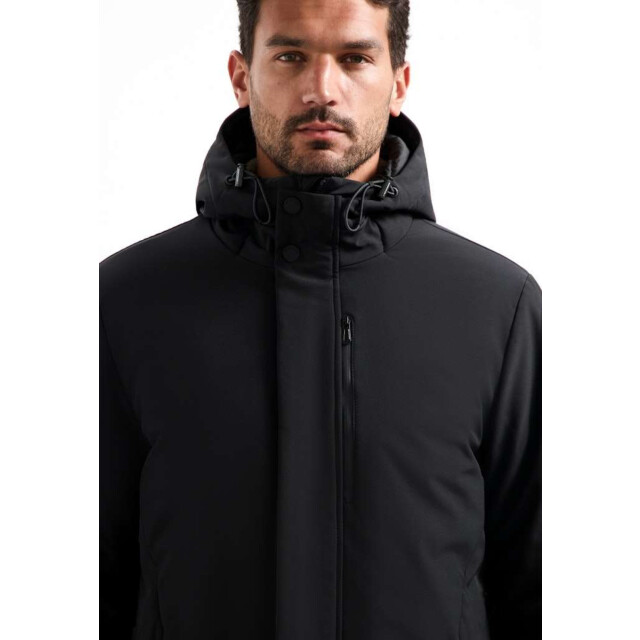 No Excess Jacket long soft shell black 29630818SN-020 large