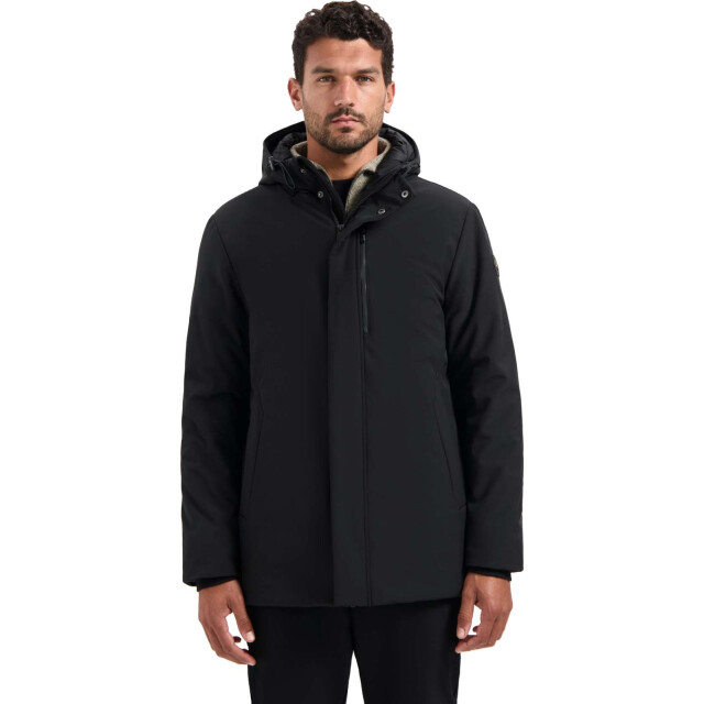 No Excess Jacket long soft shell black 29630818SN-020 large