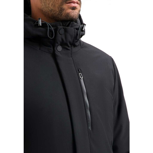 No Excess Jacket long soft shell black 29630818SN-020 large