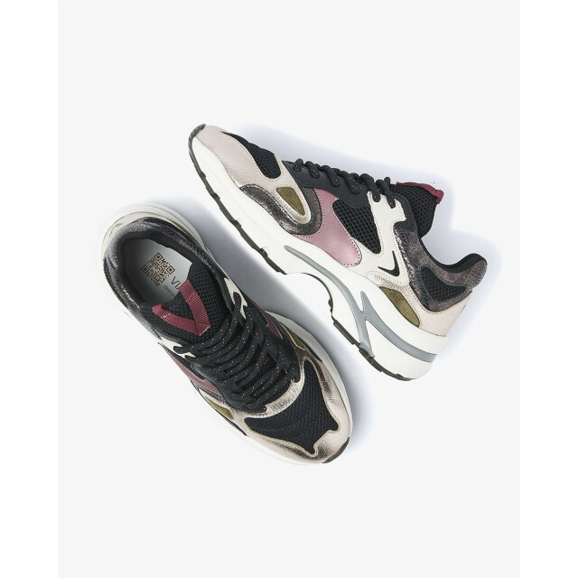 Via Vai VIA VAI Sneakers 62215 VESPER DUE Sneakers Zwart VIA VAI Sneakers 62215 VESPER DUE large