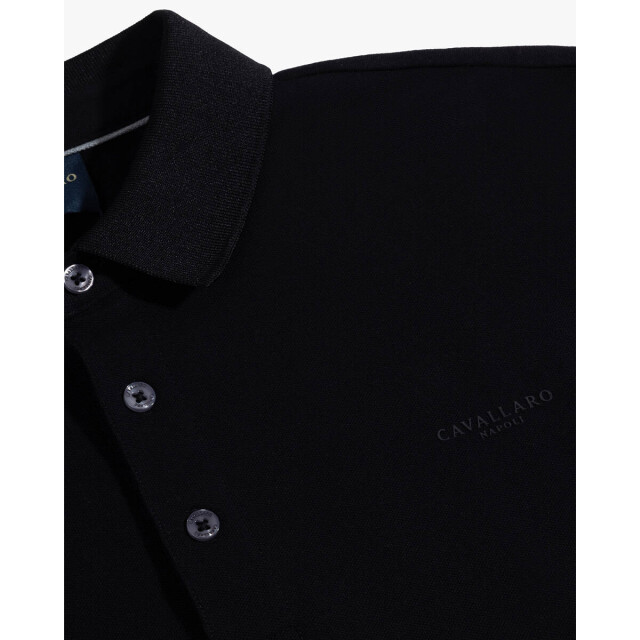 Cavallaro Polo lange mouw 116255002 basso Cavallaro Polo lange mouw 116255002 BASSO large