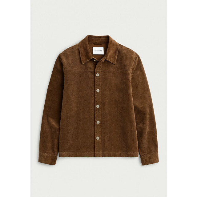 Ciszere Dylan cord overshirt 3.0 30066-064-06 mocha brown 30066-064-06 large
