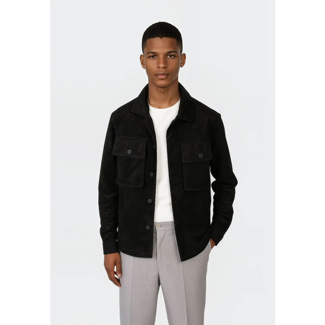 Ciszere Nash vegan suede jacket 50029-069-06 black 50029-069-06 large