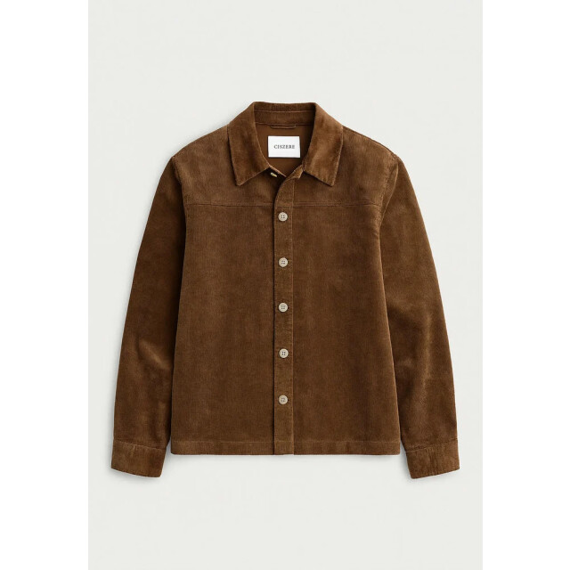 Ciszere Dylan cord overshirt 3.0 30066-064-06 mocha brown 30066-064-06 large