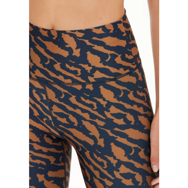 Athlecia windia w printed tights lange trainingslegging dames - 072774_500-42 large