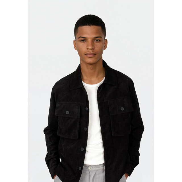 Ciszere Nash vegan suede jacket 50029-069-06 black 50029-069-06 large