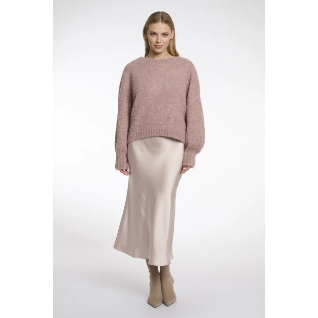 Rino & Pelle Lien.5002512 rino en pelle wide fit sweater old pink Lien.5002512 Old pink large