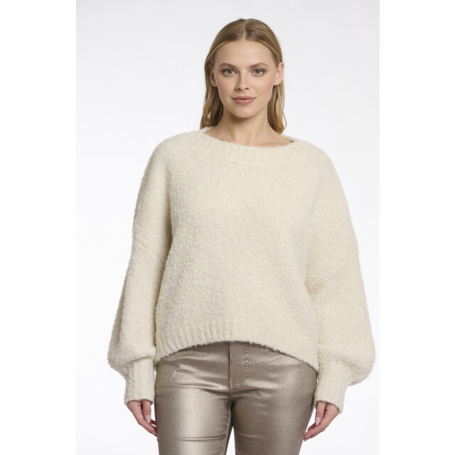 Rino & Pelle Lien.5002512 rino en pelle wide fit sweater snow white Lien.5002512 Snow white large