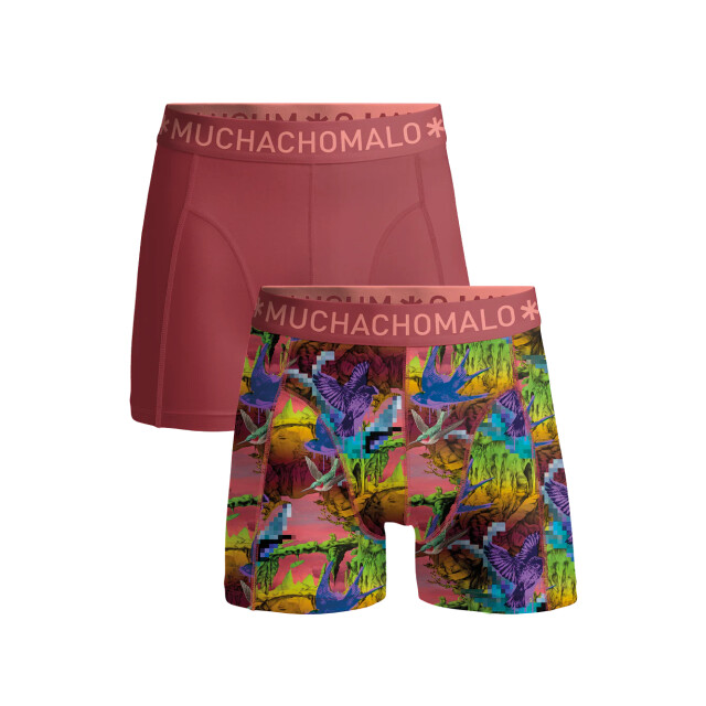 Muchachomalo Heren 2-pack boxershorts U-OUTLT1010-317 large Muchachomalo Heren 2-pack boxershorts U-OUTLT1010-317 large