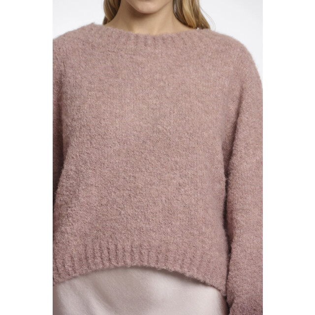 Rino & Pelle Lien.5002512 rino en pelle wide fit sweater old pink Lien.5002512 Old pink large