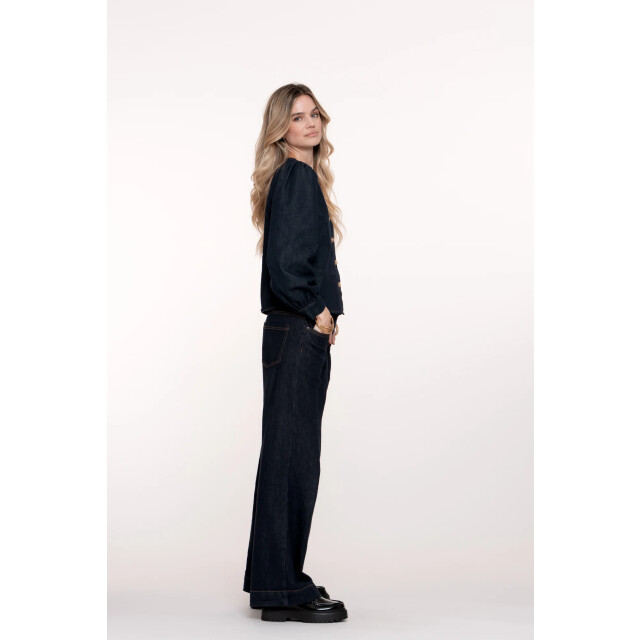 Geisha 51521-10 880 jeans flair dark blue denim stonewash 51521-10 880 large Geisha 51521-10 880 jeans flair dark blue denim stonewash 51521-10 880 large