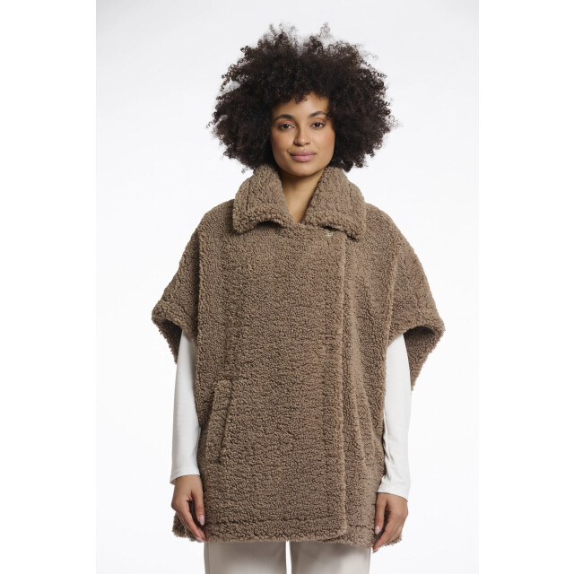 Rino & Pelle Luca.7002512 rino en pelle teddy cape toffee Luca.7002512 Toffee large