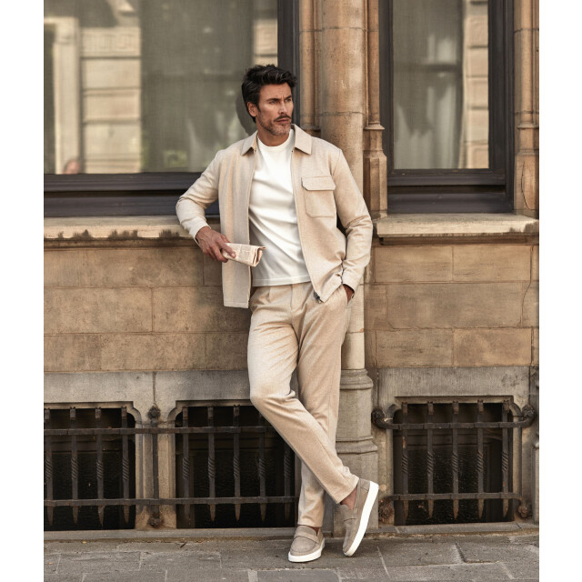 Blue Industry shirtjacket elbaw25-m8 sand 05633.820.0018 large