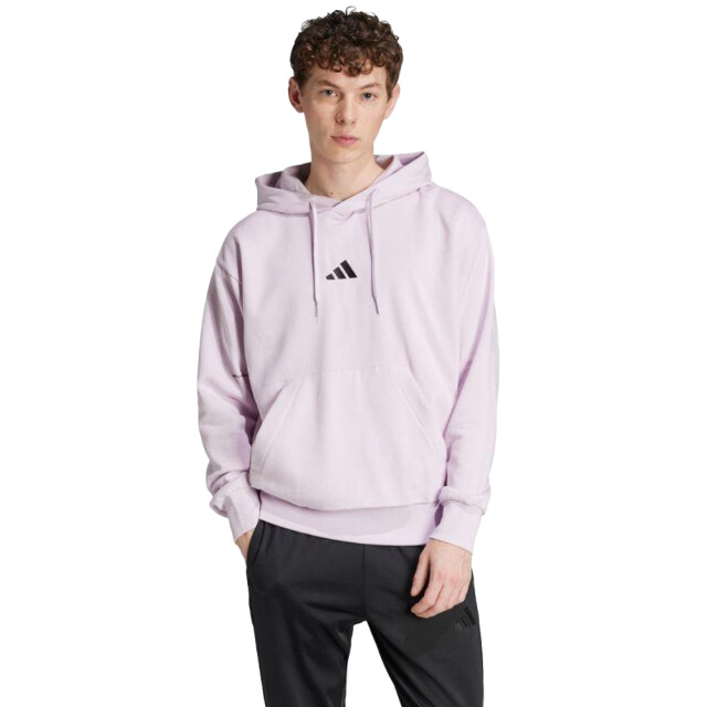 Adidas Heren essentials feelcozy fleece hoodie UTPP2465_pink large