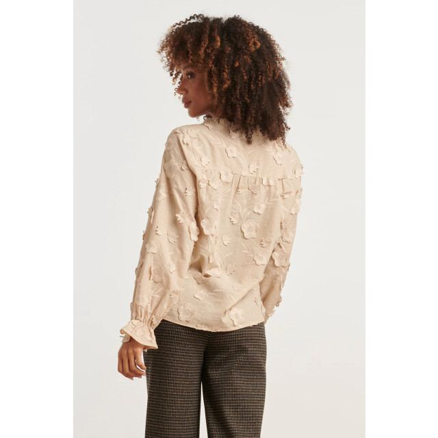 Smashed Lemon Dames3d bloemenprint top met v hals | 8720331382089 large