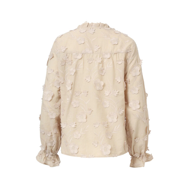 Smashed Lemon Dames3d bloemenprint top met v hals | 8720331382089 large