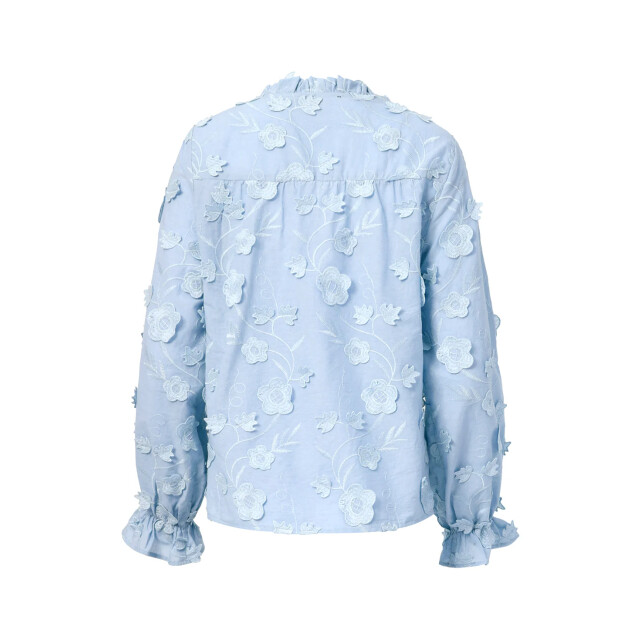 Smashed Lemon Dames3d bloemenprint top met v hals | 8720331416890 large