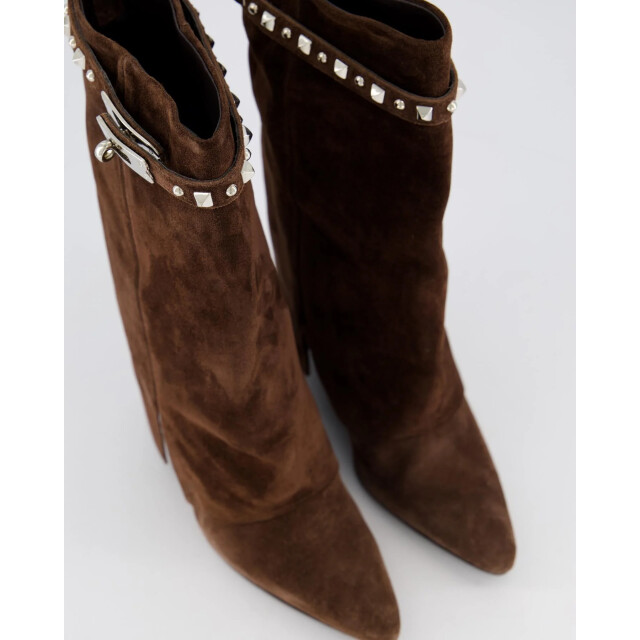 Gibaldi Dames studded suede wedge boot ARIA175-T Moro large