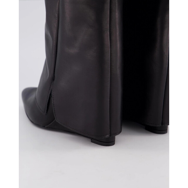 Gibaldi Dames studded leather wedge boot ARIA170-Nero large
