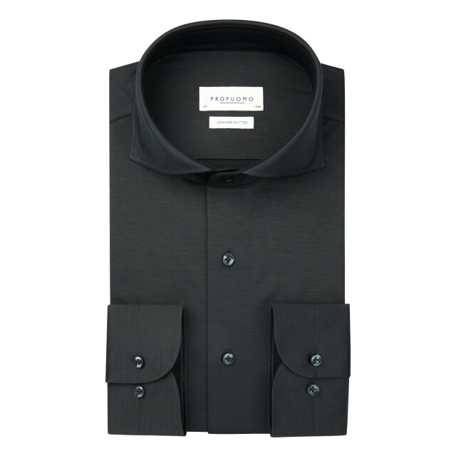 Profuomo Japanese knitted dress shirt 106123-001-38 large