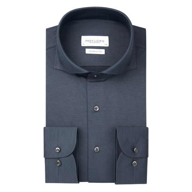 Profuomo Japanese knitted dress shirt 106122-001-38 large