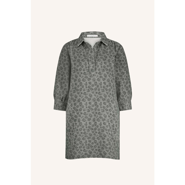 By-Bar Amsterdam 25517006 flynth grey cheetah dress 25517006 Flynth grey cheetah dress large