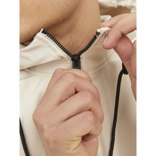 Jack & Jones jjebasic softshell hood noos 12236300 moonbeam 05111.180.0016 large