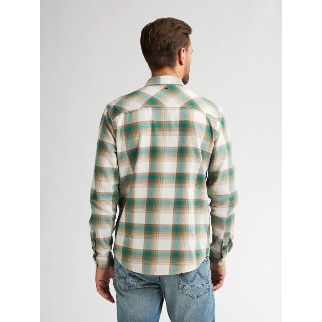Petrol Industries Heren overshirt m-3050-sil428 6176 snooker green Petrol Overshirt M 3050 SIL428 6176SnookerGreen large