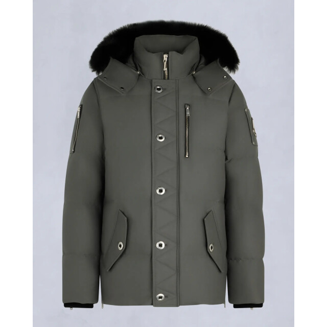 Moose Knuckles Original 3q jacket cement shearling detachable 158767234 large