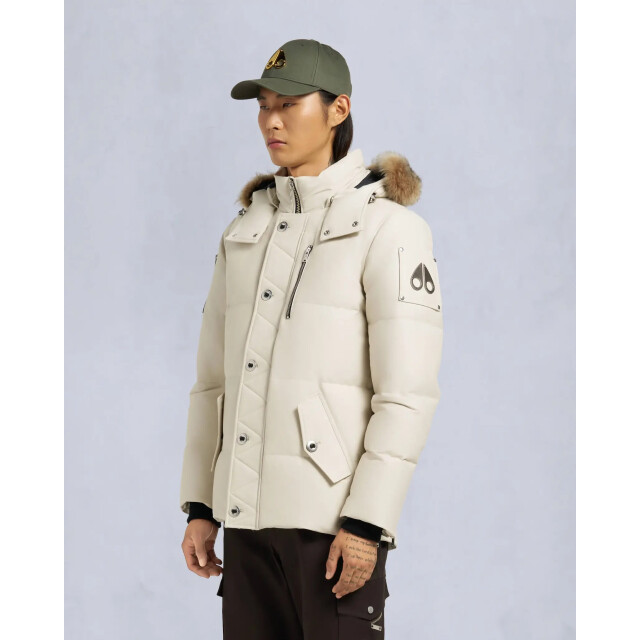 Moose Knuckles Original 3q jacket alabaster bronze shearling detachable 158767263 large