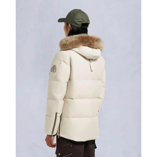 Moose Knuckles Original 3q jacket alabaster bronze shearling detachable 158767263 large