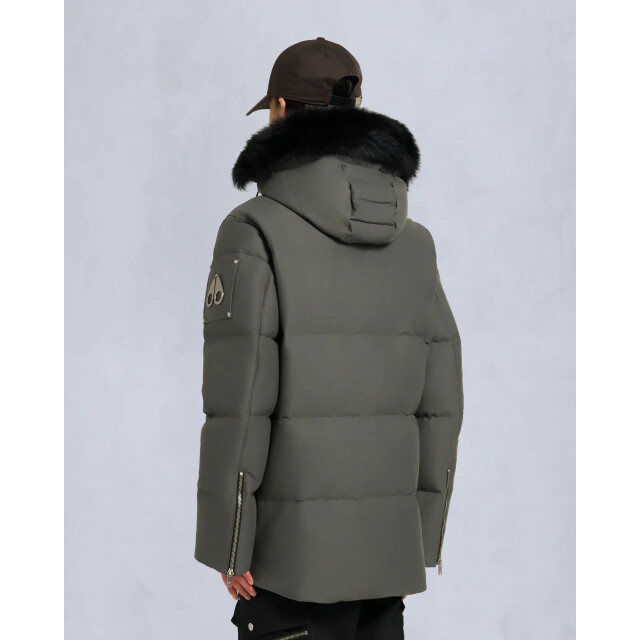Moose Knuckles Original 3q jacket cement shearling detachable 158767234 large