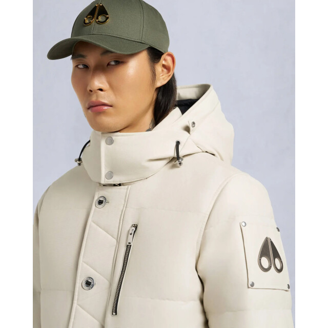 Moose Knuckles Original 3q jacket alabaster bronze shearling detachable 158767263 large