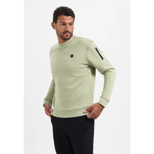 No Excess Heren sweater 29130857 197 light moss NoExcess Trui 29130857 197LightMoss large