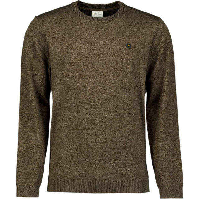 No Excess Pullover crewneck 2 coloured melang taupe 29210880SN-044 large