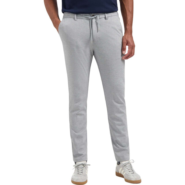 No Excess Pants stretch jersey grey melange 297050803-102 large