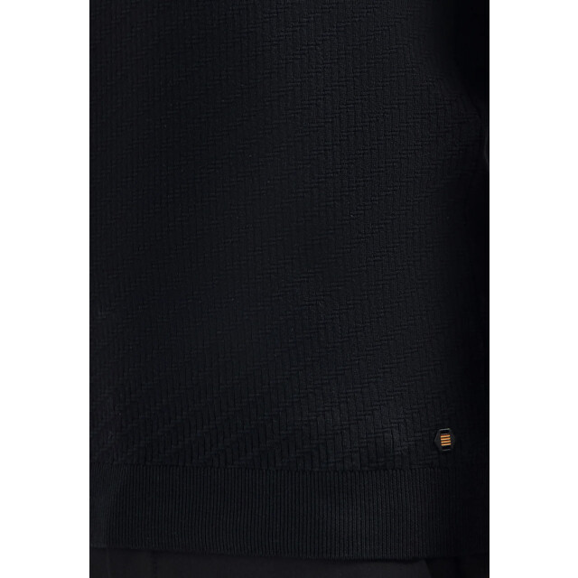 No Excess Pullover short sleeve crewneck soli black 29240816-020 large