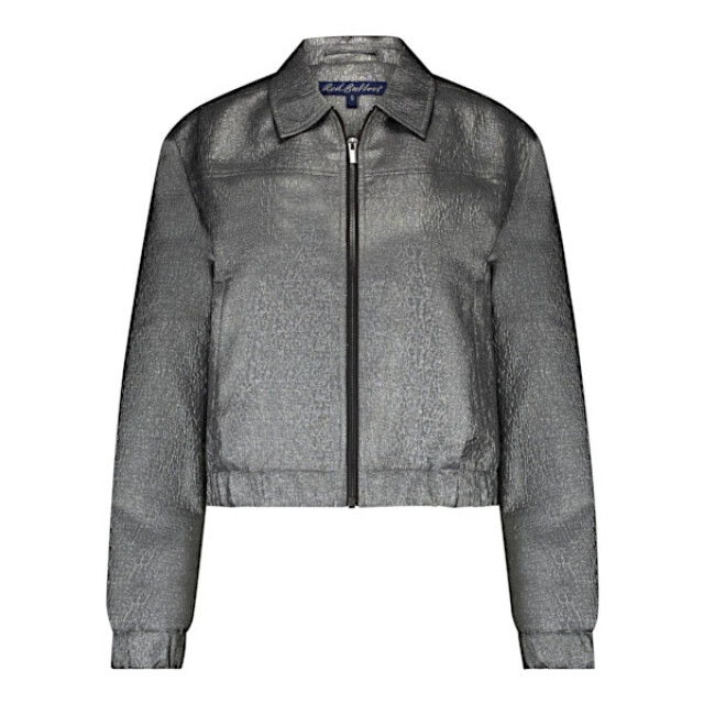 Red Button Jasje srb4654 bomber metallic grey SRB4654 Bomber Metallic - Grey large